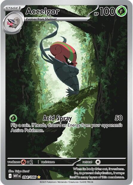 Pokémon: Accelgor - 094/086 - SV: White Flare - VGMX