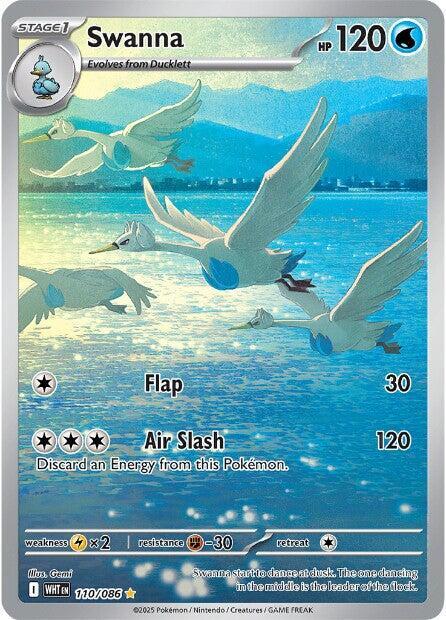 Pokemon: Swanna 110/086 - White Flare - VGMX
