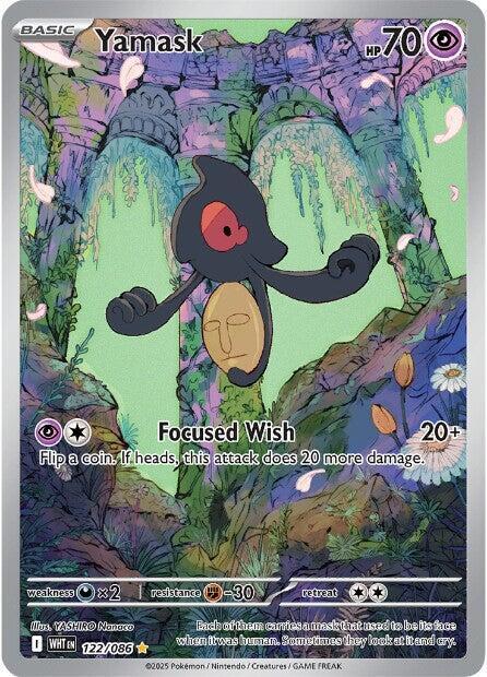 Pokémon: Yamask - 122/086 - SV: White Flare