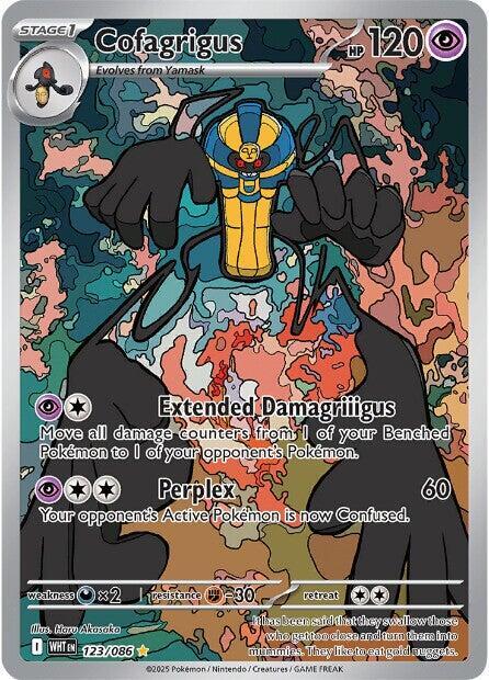 Pokémon: Cofagrigus - 123/086 - SV: White Flare