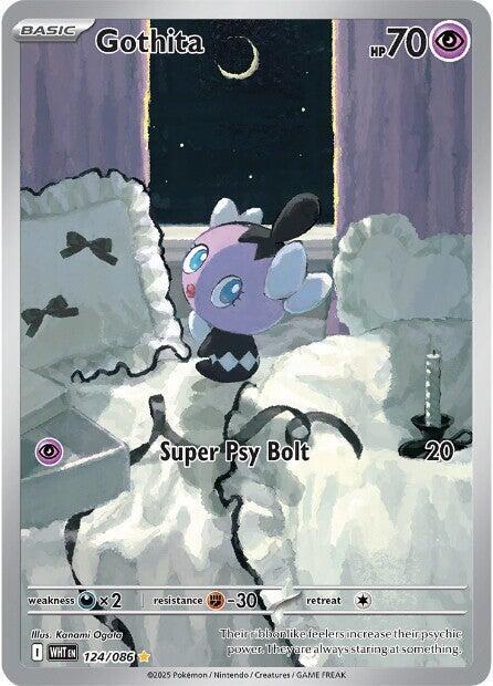 Pokemon: Gothita - 124/086 - SV: White Flare - VGMX