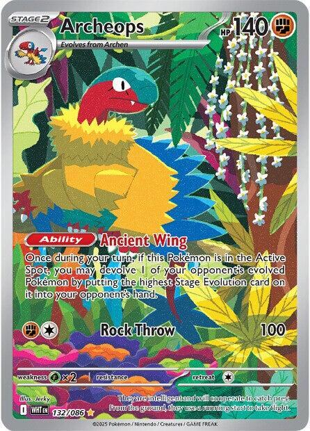 Pokémon: Archeops - 132/086 - SV: White Flare - VGMX