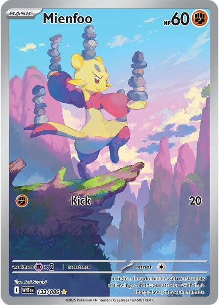 Pokémon: Mienfoo - 133/086 - SV: White Flare - VGMX