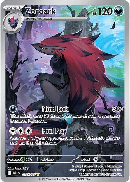 Pokemon: Zoroark - 143/086 - SV: White Flare - VGMX