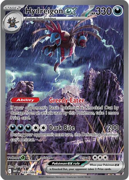 Pokemon: Hydreigon ex 169/086 - White Flare - VGMX