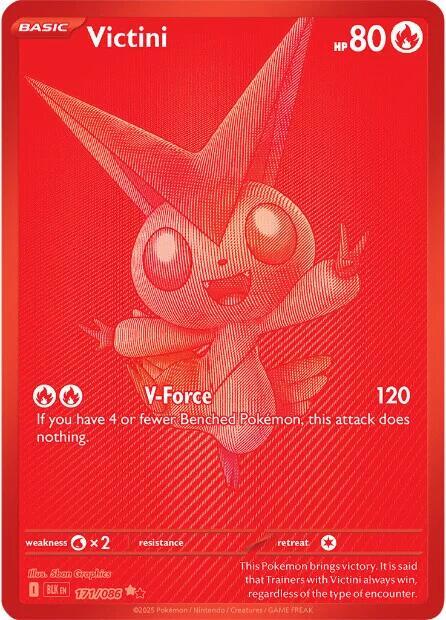 Pokemon: Victini 171/086 - Black Bolt - VGMX