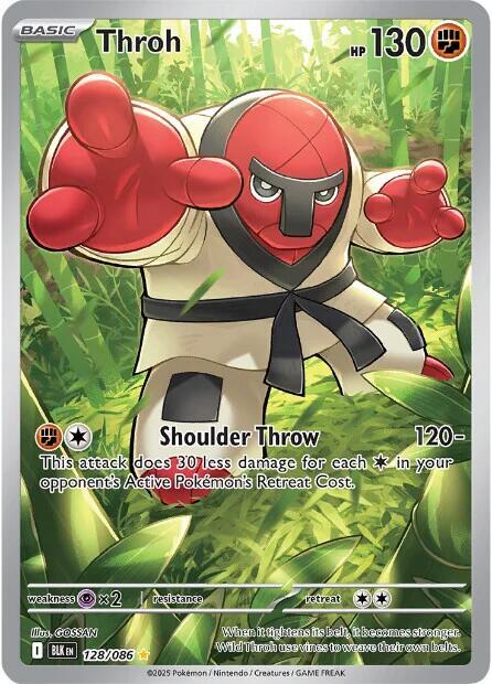 Pokémon: Throh - 128/086 - Black Bolt - VGMX