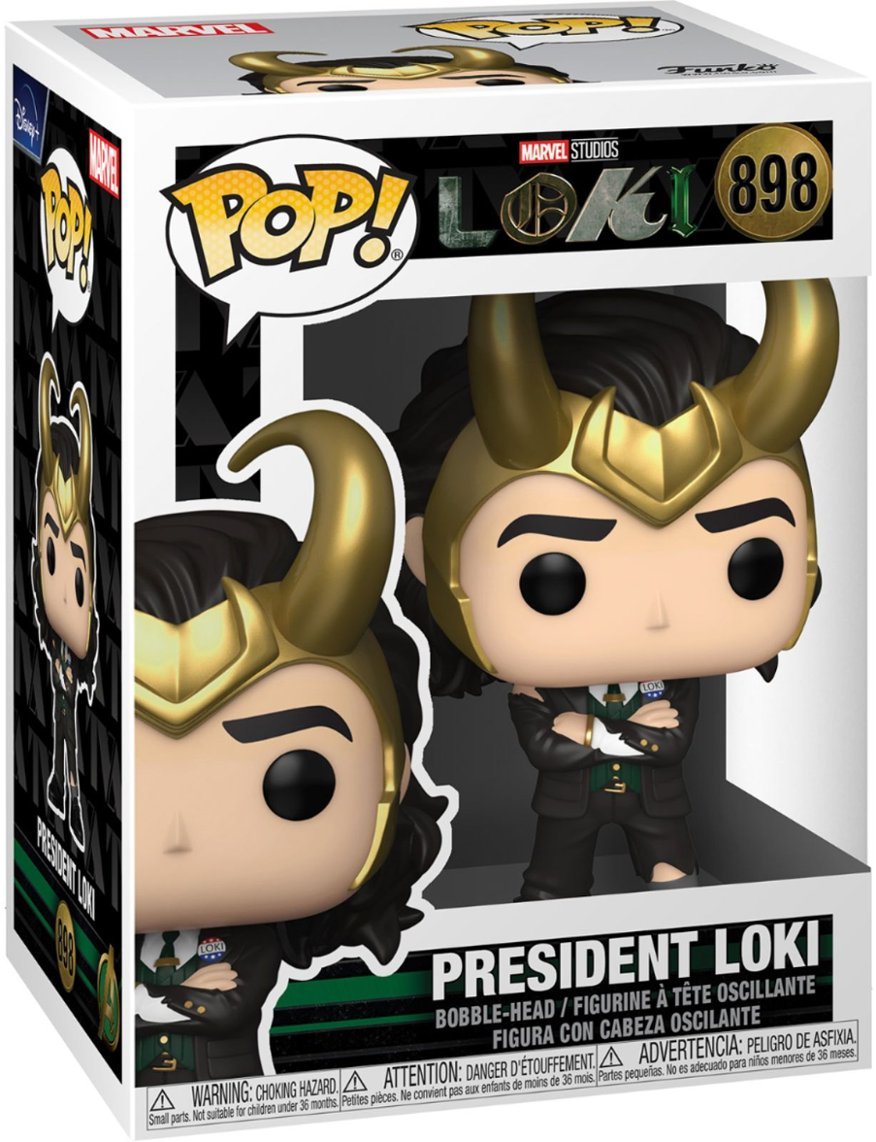 Funko - POP Marvel: Loki – President Loki