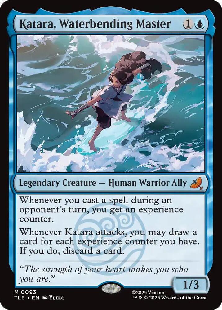 Magic: The Gathering: Katara, Waterbending Master - Avatar: The Last Airbender: Eternal-Legal