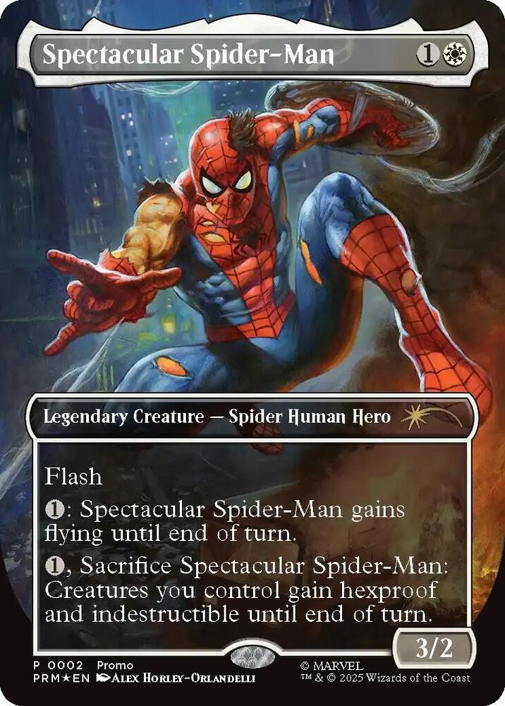Magic: The Gathering: Spectacular Spider-Man (Borderless) - Media Promos - VGMX