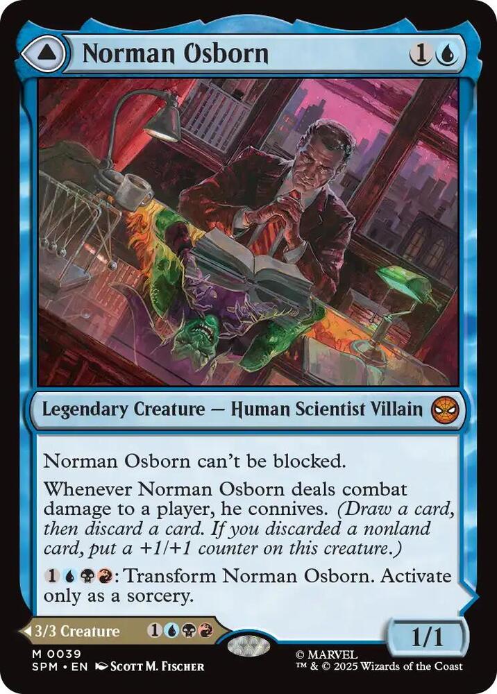 Magic: The Gathering: Norman Osborn - Marvel's Spider-Man - VGMX