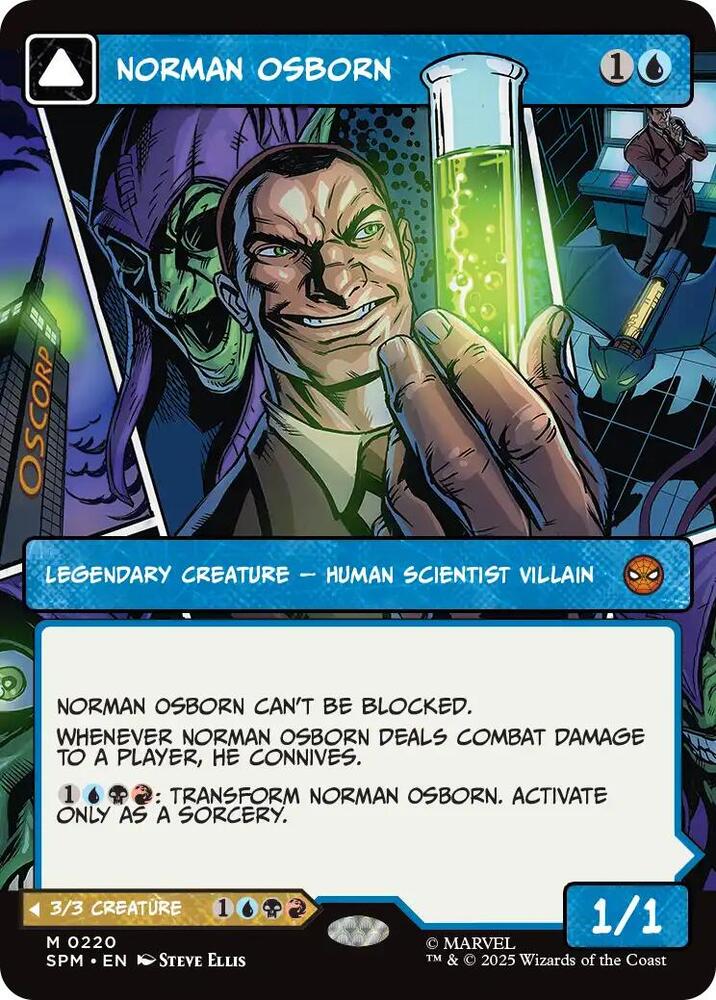 Magic: The Gathering: Norman Osborn (Borderless) - Marvel's Spider-Man