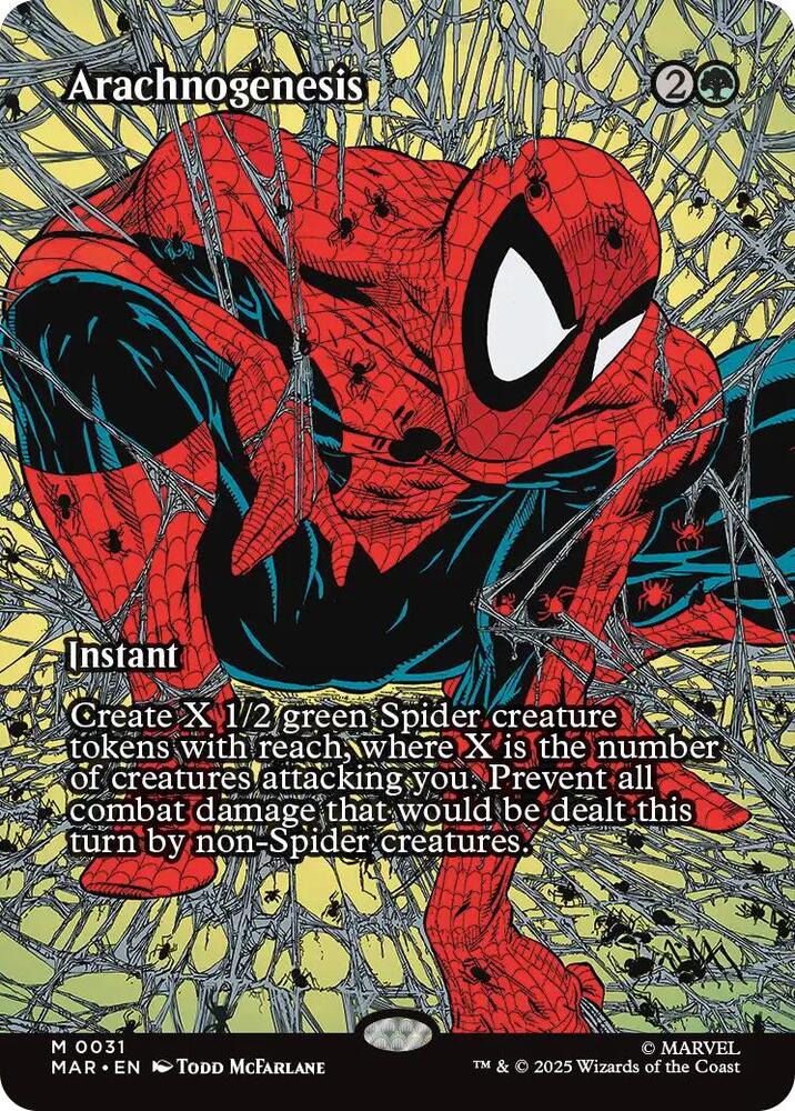 Magic: The Gathering: Arachnogenesis (Borderless) - Marvel Universe Eternal-Legal - VGMX