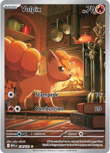 Pokemon: Vulpix - 138/132 - ME01: Mega Evolution - VGMX