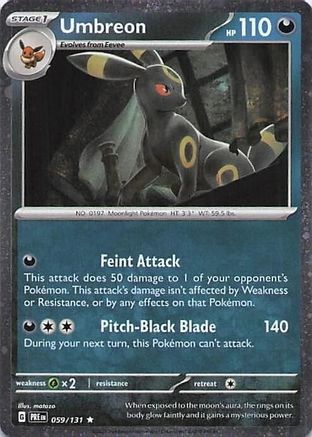 Pokémon: Umbreon - 059 (Cosmos Holo) - Miscellaneous Cards & Products - VGMX