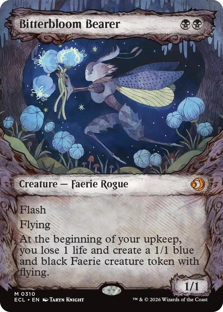 Magic: The Gathering: Bitterbloom Bearer (Showcase) - Lorwyn Eclipsed - VGMX