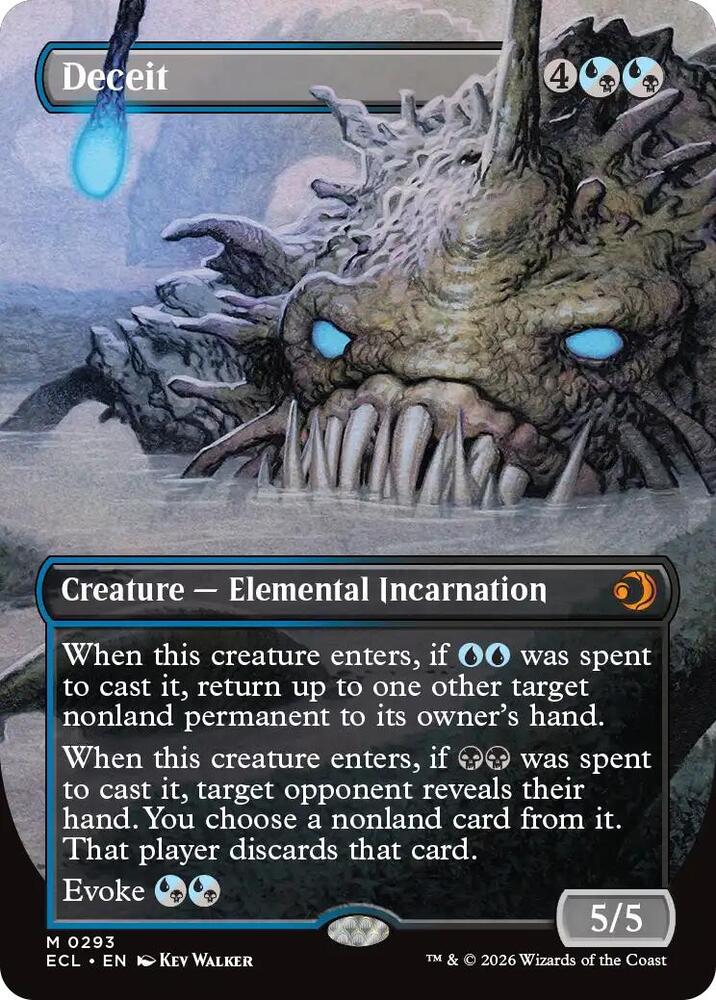 Magic: The Gathering: Deceit (Borderless) - Lorwyn Eclipsed - VGMX
