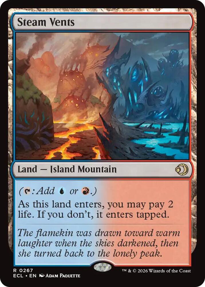 Magic: The Gathering: Steam Vents - Lorwyn Eclipsed - VGMX