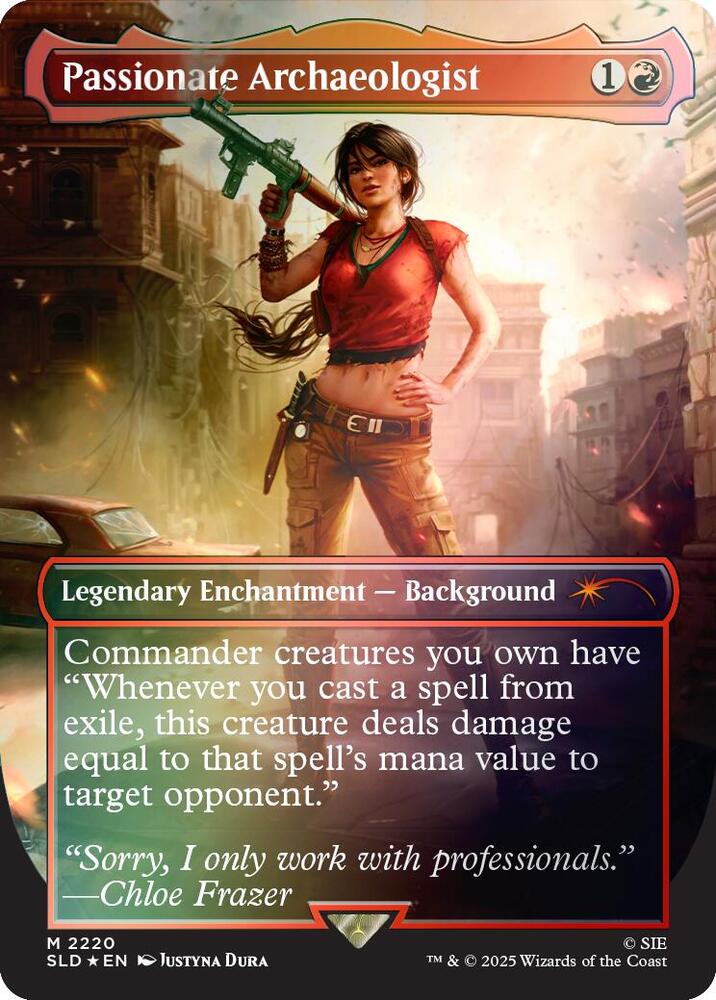 Magic: The Gathering: Passionate Archaeologist (Rainbow Foil) - Secret Lair Drop Series - VGMX