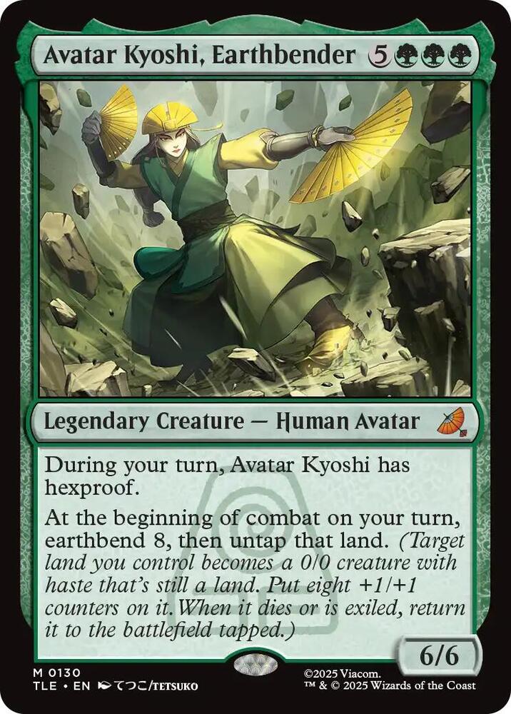 Magic: The Gathering: Avatar Kyoshi, Earthbender - Avatar: The Last Airbender: Eternal-Legal - VGMX