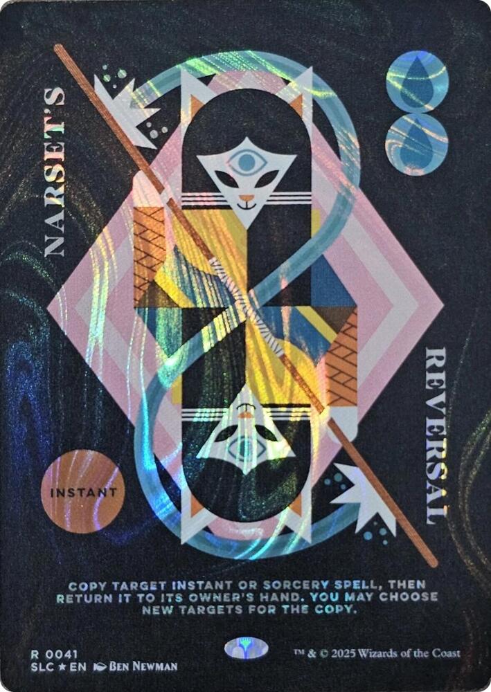 Magic: The Gathering: Narset's Reversal (Halo Foil) - Secret Lair Countdown Kit