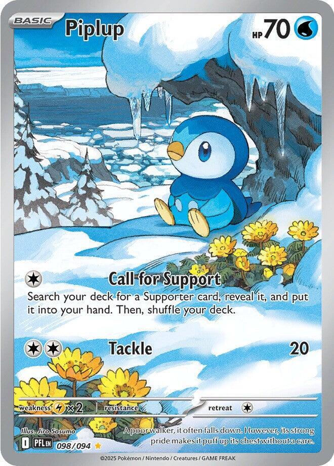 Pokemon: Piplup 098/094 - Phantasmal Flames - VGMX