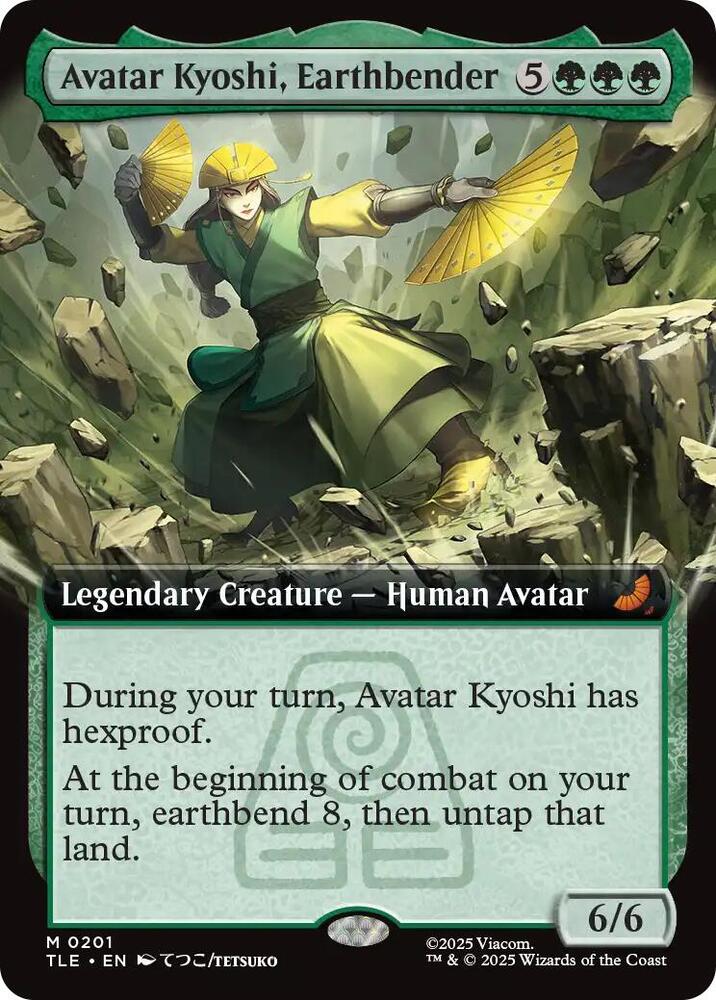 Magic: The Gathering: Avatar Kyoshi, Earthbender (Extended Art) - Avatar: The Last Airbender: Eternal-Legal - VGMX