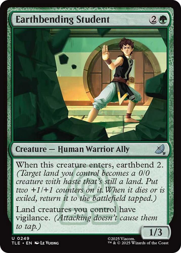 Magic: The Gathering: Earthbending Student - Avatar: The Last Airbender: Eternal-Legal - VGMX