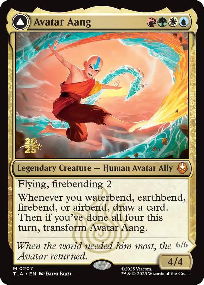Magic: The Gathering: Avatar Aang - Prerelease Cards - VGMX
