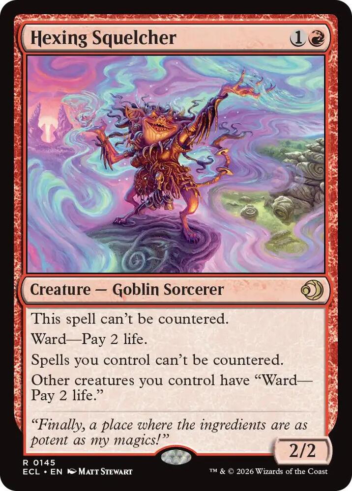 Magic: The Gathering: Hexing Squelcher - Lorwyn Eclipsed - VGMX