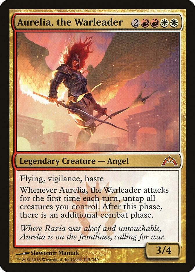 Magic: The Gathering: Aurelia, the Warleader - Gatecrash - VGMX