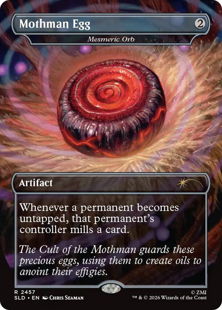 Magic: The Gathering: Mothman Egg - Mesmeric Orb - Secret Lair Drop Series - VGMX