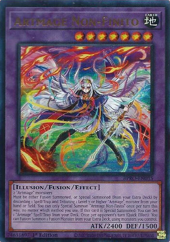 Yu-Gi-Oh!: Artmage Non-Finito (Starlight Rare) - Burst Protocol - VGMX