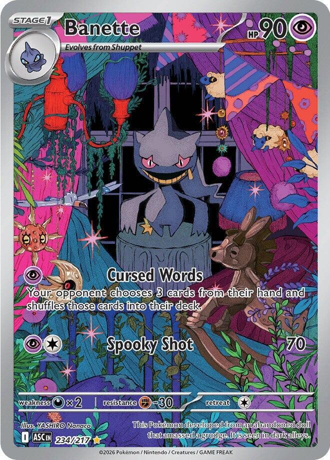 Pokémon: Banette 234/217 - Ascended Heroes - VGMX