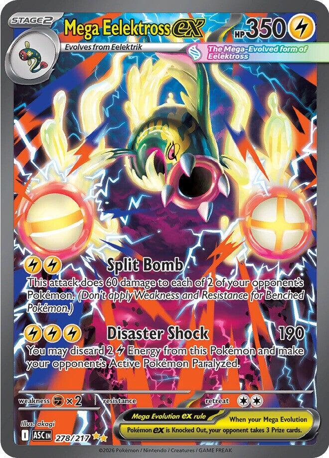Pokémon: Mega Eelektross ex - 278/217 - Ascended Heroes - VGMX