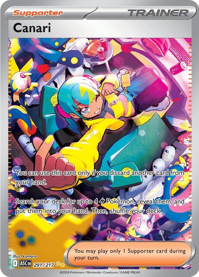 Pokémon: Canari 291/217 - Ascended Heroes - VGMX
