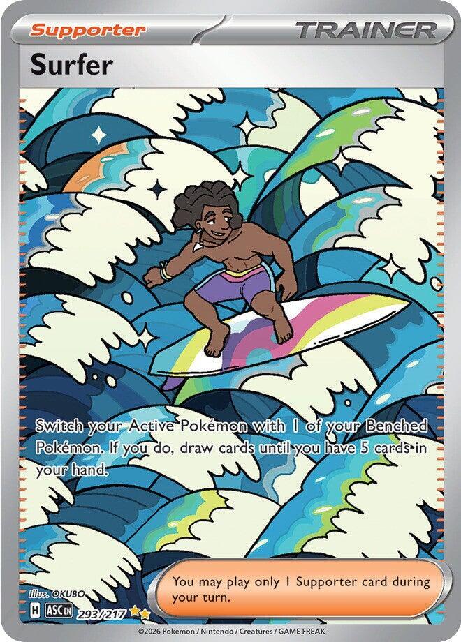 Pokemon: Surfer 293/217 - Ascended Heroes - VGMX