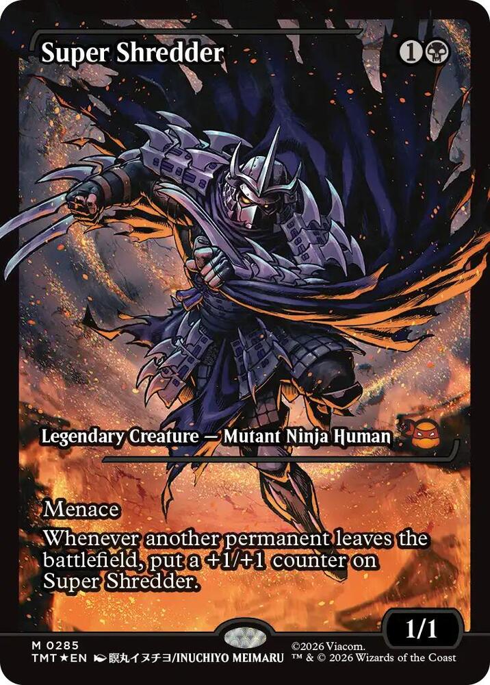 Magic: The Gathering: Super Shredder (Showcase) - Teenage Mutant Ninja Turtles - VGMX