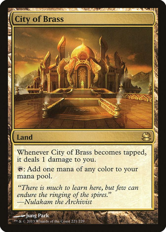 Magic: The Gathering: City of Brass - Modern Masters - VGMX