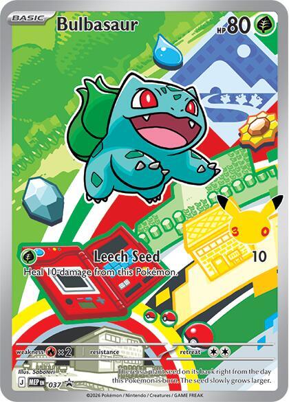 Pokemon: Bulbasaur - 037 - ME: Mega Evolution Promo - VGMX