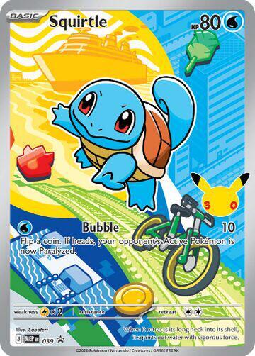 Pokemon: Squirtle 039 - Mega Evolution Promos - VGMX