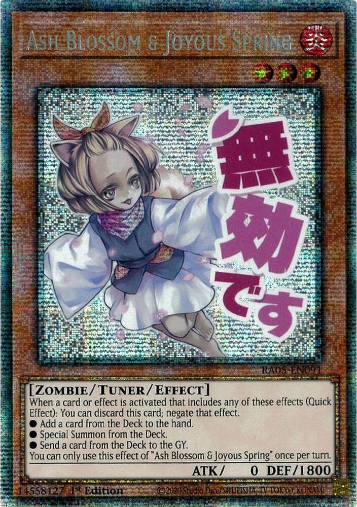 Yu-Gi-Oh!: Ash Blossom & Joyous Spring (Starlight Rare) - Rarity Collection 5 - VGMX