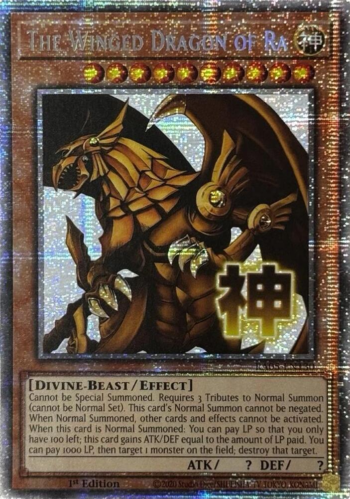Yu-Gi-Oh!: The Winged Dragon of Ra (Starlight Rare) - Rarity Collection 5 - VGMX