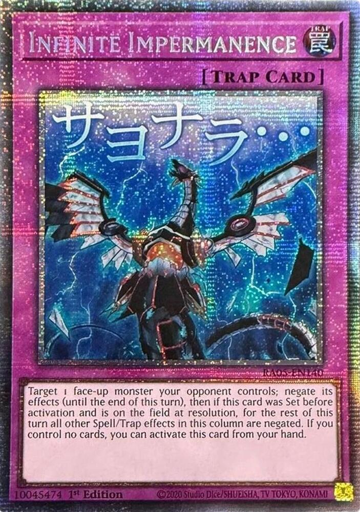 Yu-Gi-Oh!: Infinite Impermanence (Starlight Rare) - Rarity Collection 5 - VGMX