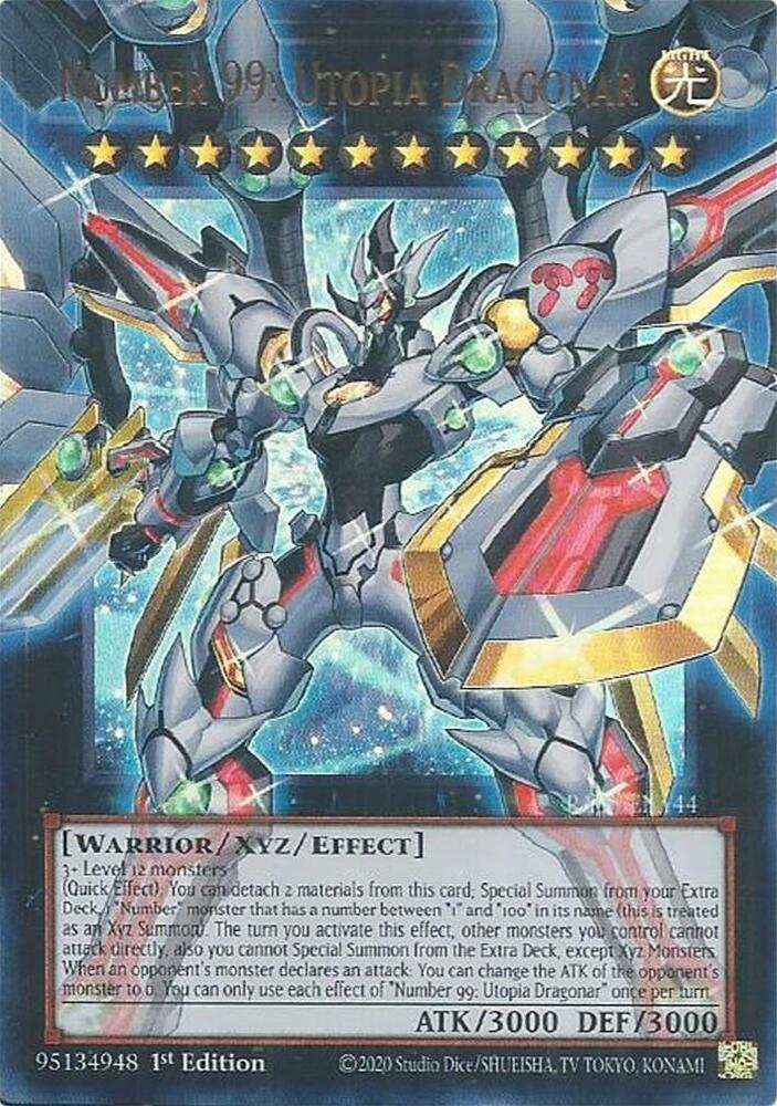 Yu-Gi-Oh!: Number 99: Utopia Dragonar - Rarity Collection 5 - VGMX