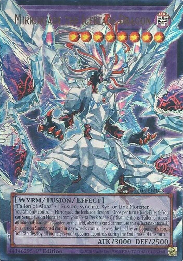 Yu-Gi-Oh!: Mirrorjade the Iceblade Dragon (Extended Art) - Rarity Collection 5 - VGMX