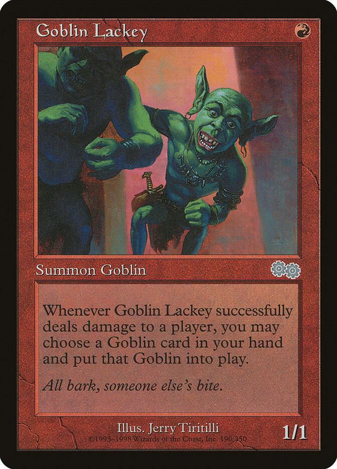 Magic: The Gathering: Goblin Lackey - Urza's Saga - VGMX