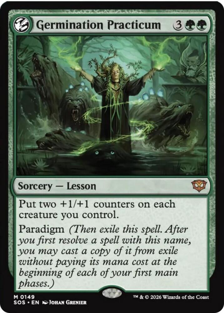 Magic: The Gathering: Germination Practicum - Secrets of Strixhaven - VGMX