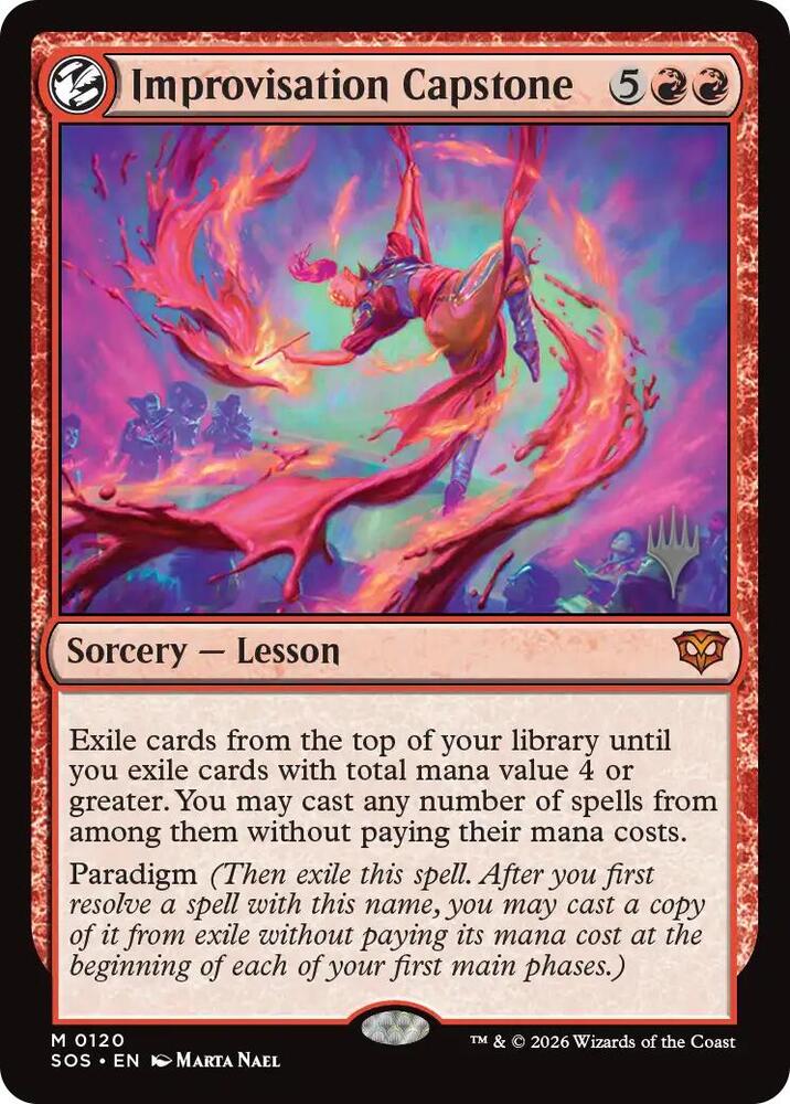 Magic: The Gathering: Improvisation Capstone - Promo Pack: Secrets of Strixhaven - VGMX