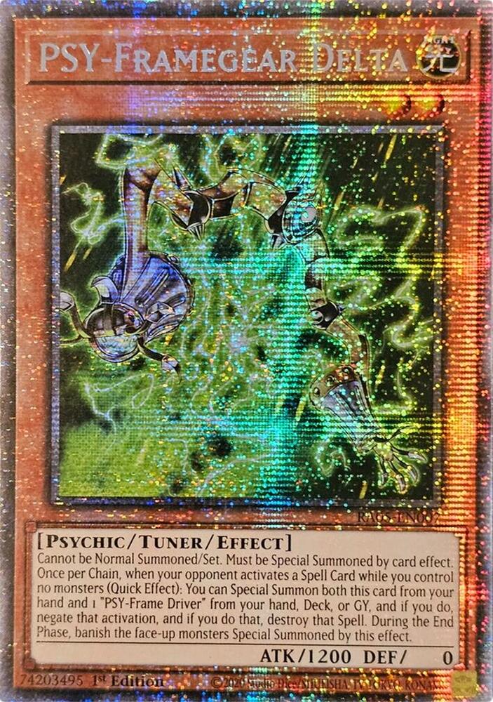 Yu-Gi-Oh!: PSY-Framegear Delta (Starlight Rare) - Rarity Collection 5 - VGMX